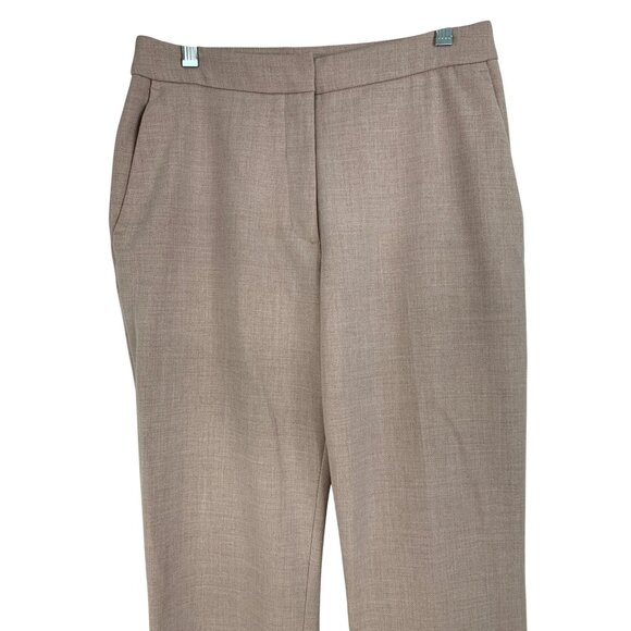 H&M Womens Pink Tweed Dress Career Pants Crop Size 6 RCC10458 EUC pockets - Picture 2 of 8